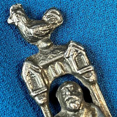 INTERESTING DEVOTIONAL POCKET CHARM NICE DETAIL