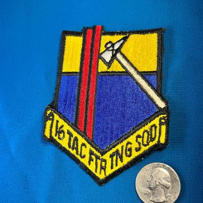 16TH TACTICAL FIGHTER TRAINING SQUADRON EMBROIDERED PATCH