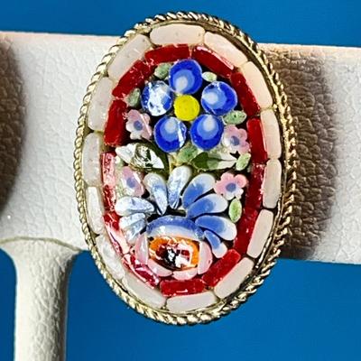 SWEET MILLEFLORE EARRINGS  MADE IN ITALY