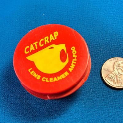 CATCRAP LENS CLEANER, ANTI-FOG FOR EYEGLASSES, GOGGLES