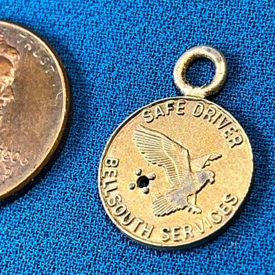 VINTAGE SAFE DRIVER BELLSOUTH SERVICES CHARM