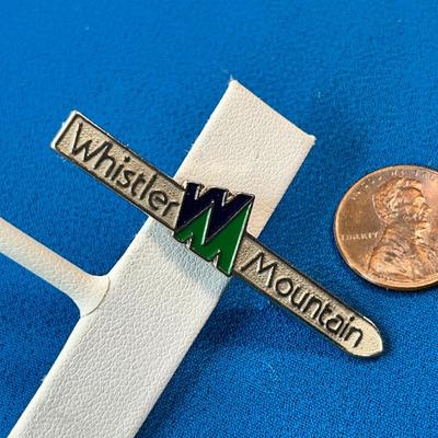 ENAMELED WHISTLER MOUNTAIN SKI RESORT PIN