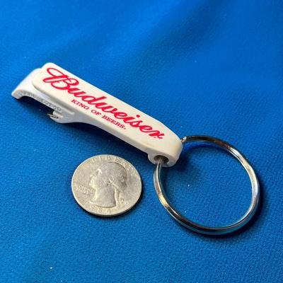 BUDWEISER BOTTLE OPENER KEY CHAIN