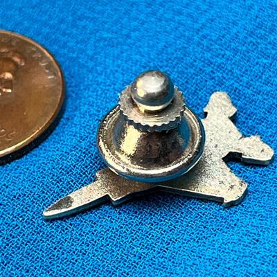 JET FIGHTER AIRPLANE LAPEL PIN