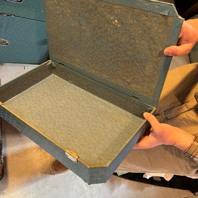 Antique steamer trunk