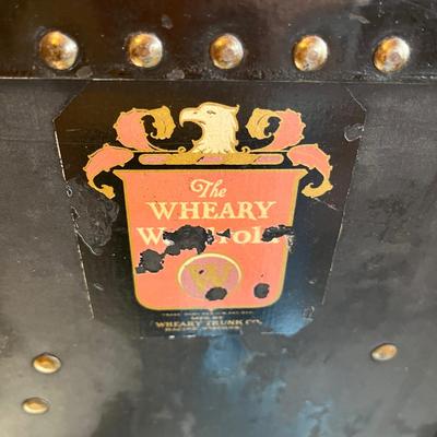 Antique steamer trunk
