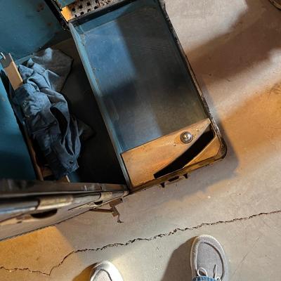 Antique steamer trunk