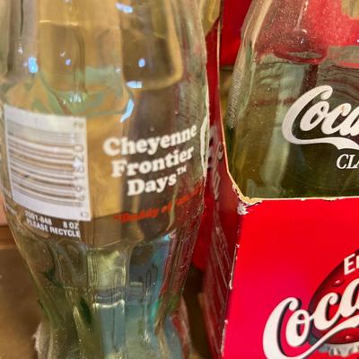 Cheyenne Frontier Days Coke Bottles