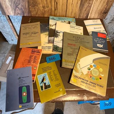 Vintage phone books