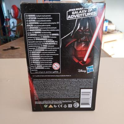 (NIB) STAR WARS DARTH VADER AND CHEWBACCA ACTION FIGURES