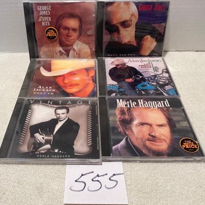 George Jones and More CDs