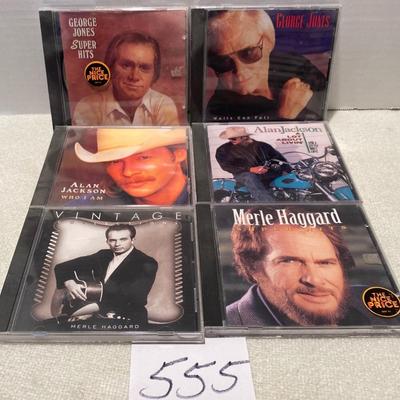 George Jones and More CDs