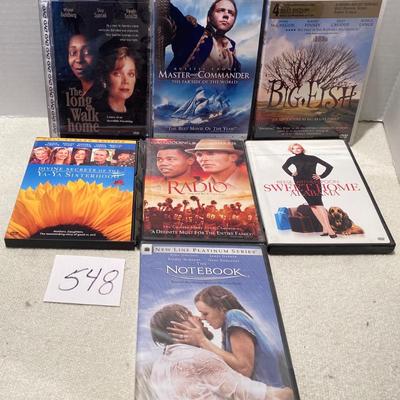 Big Fish and More DVDs
