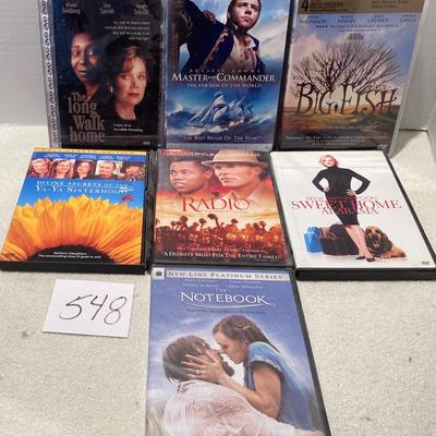 Big Fish and More DVDs
