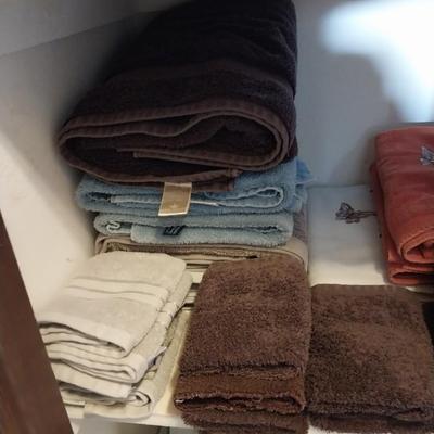 BATH & HAND TOWELS, WASH CLOTHS, QUEEN SHEETS