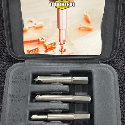 Screw Out Damaged Screw Remover Set
