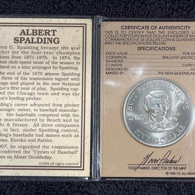 Albert Spaulding Hutt River Province $5 Coin