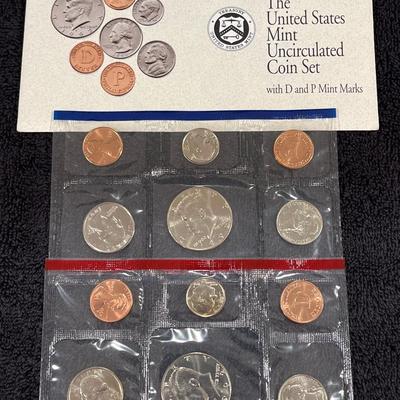 US Mint 1992 Uncirculated Coin Set