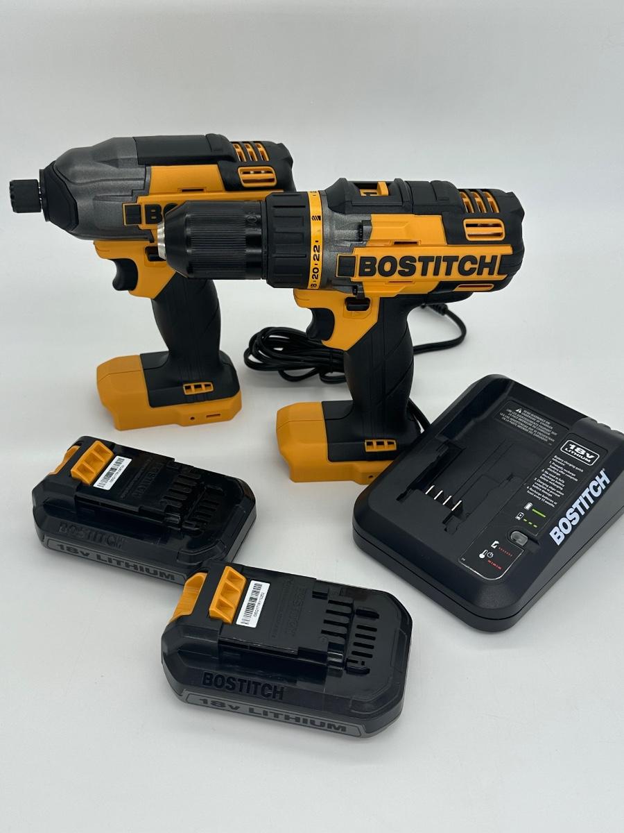 BOSTITCH Pair Impact Driver Drill Please Read Details