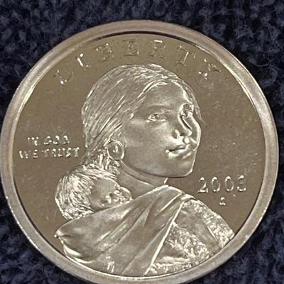 2003-S Proof Sacagawea Dollar