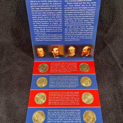 US Mint 2011 Presidential $1 Coin Uncirculated Set