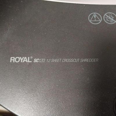 ROYAL SC120 12 SHEET CROSSCUT SHREDDER | EstateSales.org