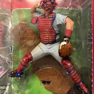 McFarlane SportsPicks - Ivan Rodriguez - Texas Ranger Baseball Figurine