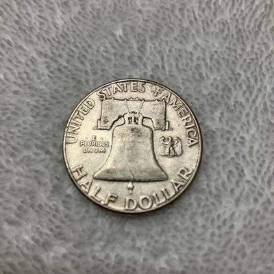 1950 Franklin Half Dollar Coin