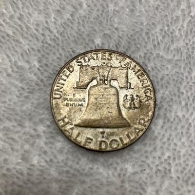 1963 D Franklin Half Dollar Coin
