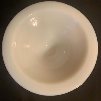 Portieux Dragon-pattern Milk Glass Candy Dish (B2-KW)