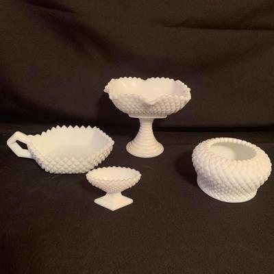Milk Glass Compote Bowls, Candy Dishes, & More incl Westmoreland, Fenton, & More (B2-KW)
