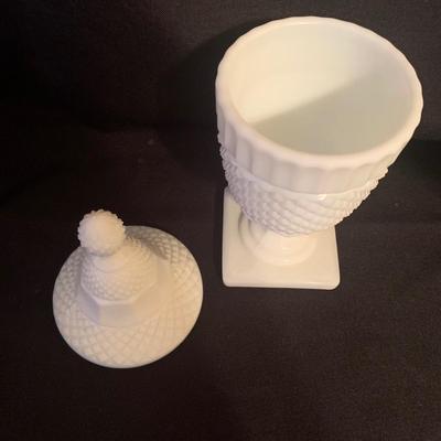 Milk Glass Compote Bowls, Candy Dishes, & More incl Westmoreland, Fenton, & More (B2-KW)