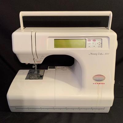 Janome Memory Craft 5000 Sewing Machine (B2-KW)