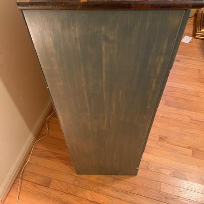 Painted and Stained Chest of Drawers (B2-KW)