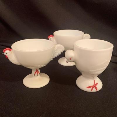 Westmoreland Hen on Nest, Paneled Grape Pattern Milk Glass, and More! (B2-KW)