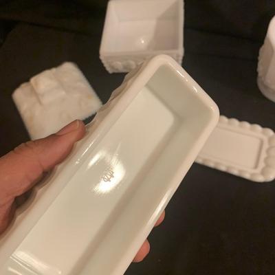 Westmoreland Hen on Nest, Paneled Grape Pattern Milk Glass, and More! (B2-KW)