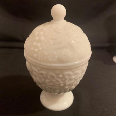 Westmoreland Hen on Nest, Paneled Grape Pattern Milk Glass, and More! (B2-KW)