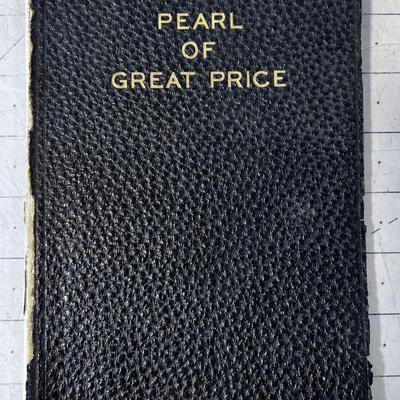 Pearl of Great Price Book 1924 Edition Publisher Church of Jesus Christ of Latter Day Saints, SLC UT 