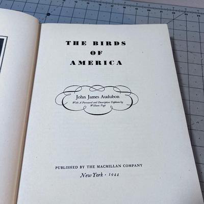 The Birds of America by John James Audubon dated 1944 New York