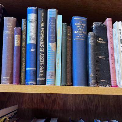 3 Shelfs of LDS Reference Books