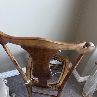 Antique Maple Chair Circa 1870