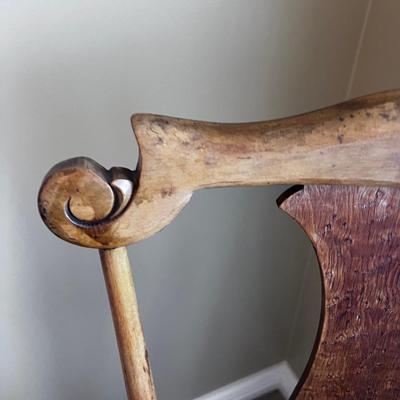 Antique Maple Chair Circa 1870