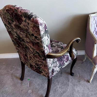 1940's Tapestry style Aim Chair