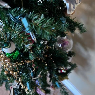 Tree with Ornaments and lights