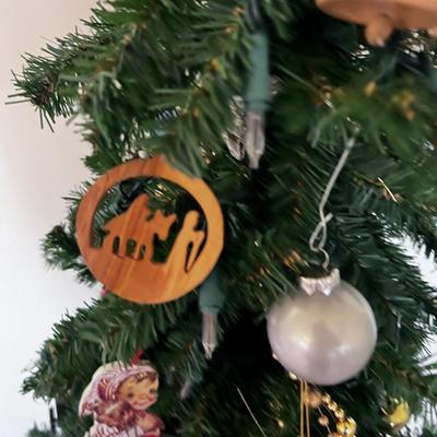 Tree with Ornaments and lights