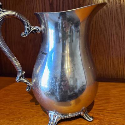 Silver Plated Water Pitcher 