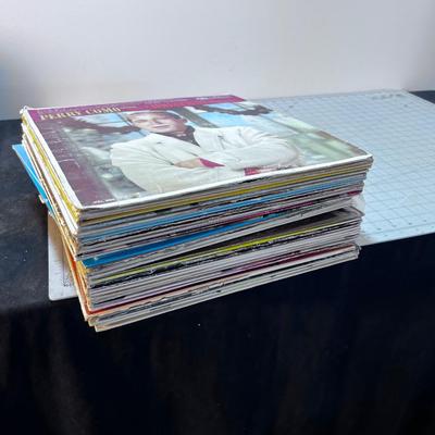LOT B -  Approximately 35 Albums, mixed lot of pop, classical, little country form 50's thru the 70's 