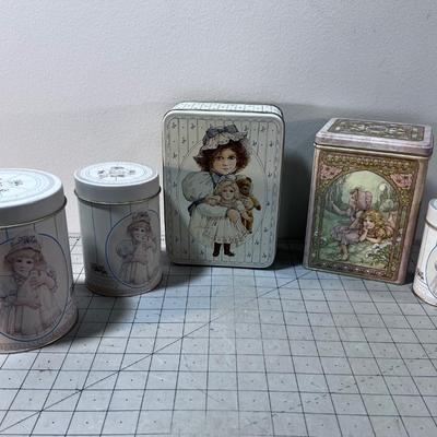 Victorian TINS Girls