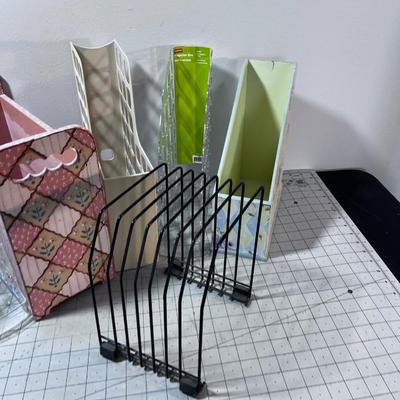 6 pieces of Magazine Holders and or Organizers 