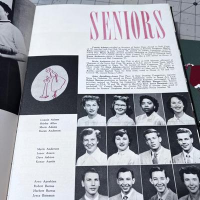 Granite Yearbooks 1954 then 1956 to 1958